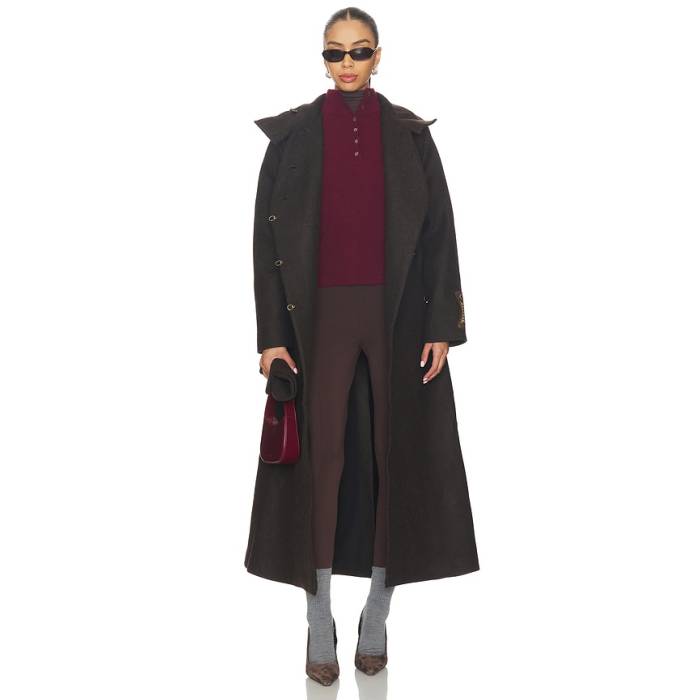 Siedres 【 Wilma Coat Women Dark Brown 】 レディース 赤銅色 赤銅色