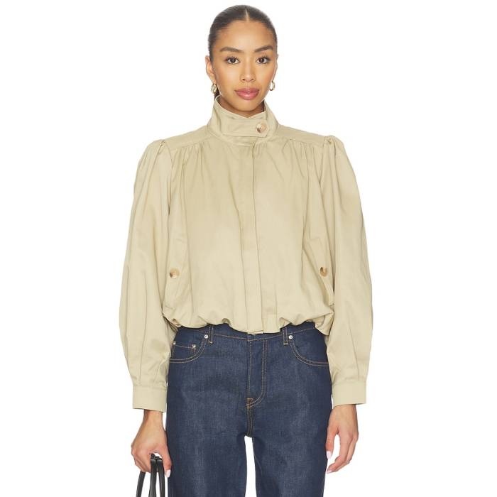 Astr The Label 【 Estero Jacket Women Khaki 】 Jacket 上衣 レディース カーキ