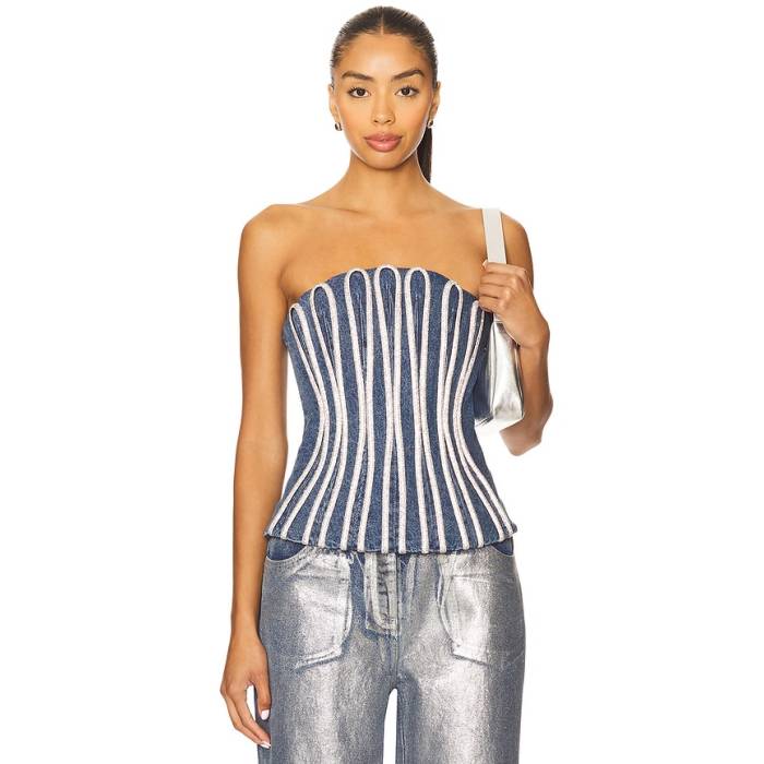 Significant Other 【 Sabrina Bodice Women Washed Indigo 】 レディース 藍色・インディゴ
