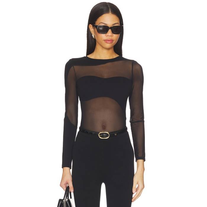 Undress Code 【 No Promises Bodysuit Women Black 】 上半身背広 レディース 黒いこと 黒いこと