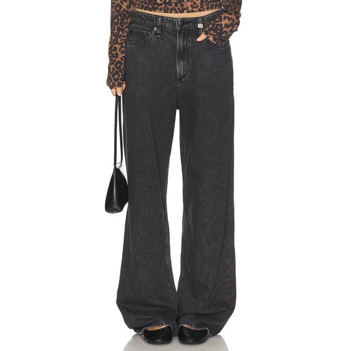 ラグアンドボーン Rag \u0026 Bone 【 Featherweight Logan Wide Jeans Women Anglique 】 デニム レディース