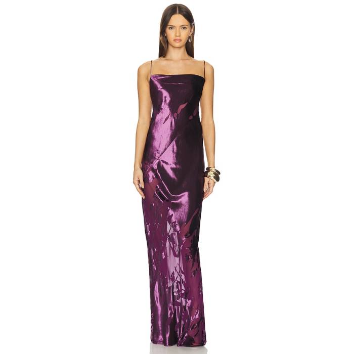 The Sei 【 Cowl Bias Gown Women Merlot 】 レディース