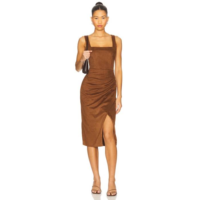 スティーブマデン Steve Madden 【 Milo Dress Women Chicory Coffee 】 お召しもの レディース