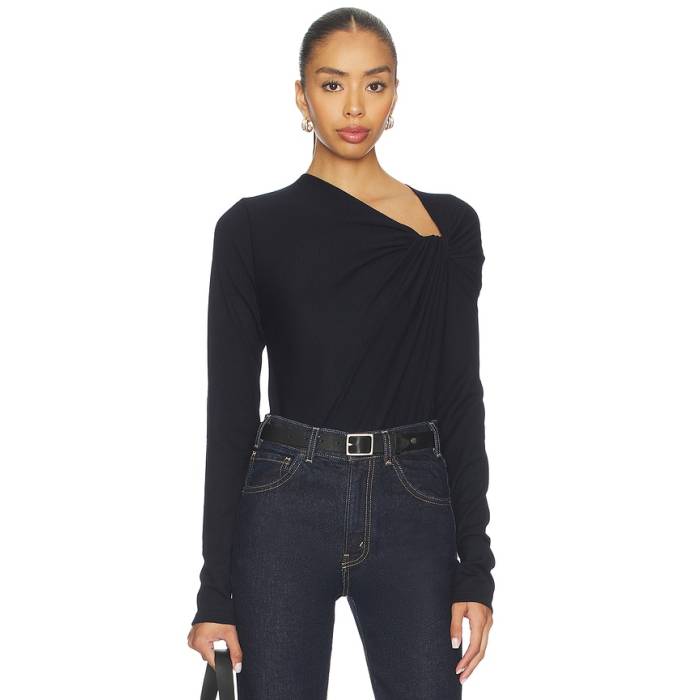 エーエルシー A.l.c. 【 Lizzy Top Women Deep Navy 】 レディース ディープ 紺色 米国海軍