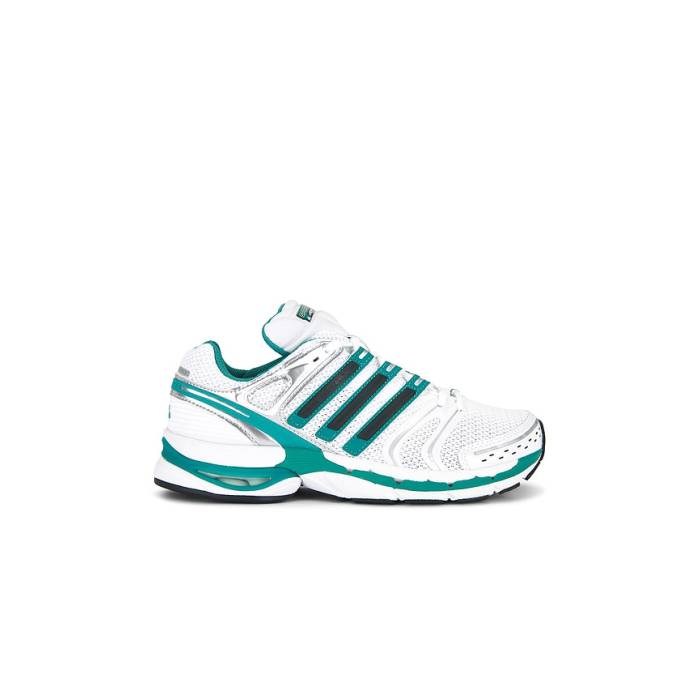 アディダス Adidas Originals 【 X Sporty \u0026 Rich Adistar Control 5 Sneaker Women Footwear White, Carbon, \u0026Amp; Pure Teal 】 靴 スニーカー レディース 純一無雑
