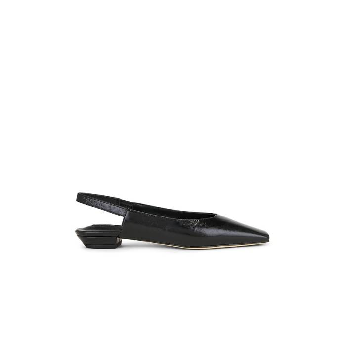 トニービアンコ Tony Bianco 【 Akita Flat Women Black Crinkle 】 レディース 黒いこと 黒いこと