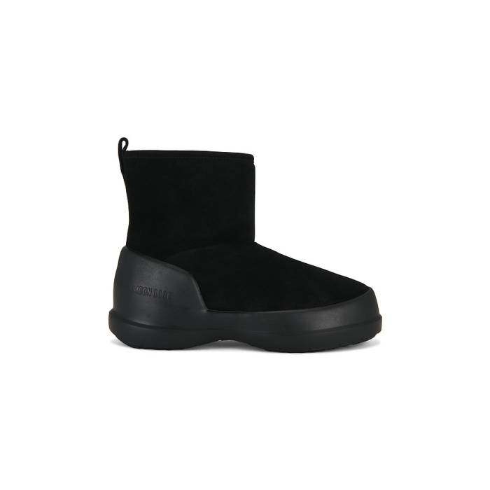 ムーンブーツ Moon Boot 【 Mezzaluna Mid Boot Men Black 】 ミッド ブーツ メンズ 黒色 ブラック｜スニケス