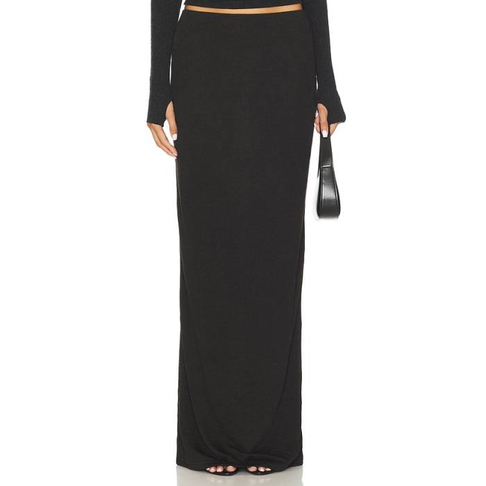 Sndys 【 Tilde Maxi Skirt Women Black 】 レディース 黒色 ブラック｜スニケス