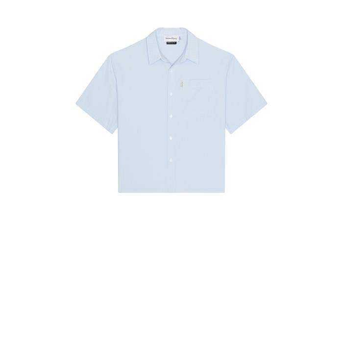 House Of Sunny 【 Seersucker Box Fit Shirt Men Multi 】 ボックス席 メンズ