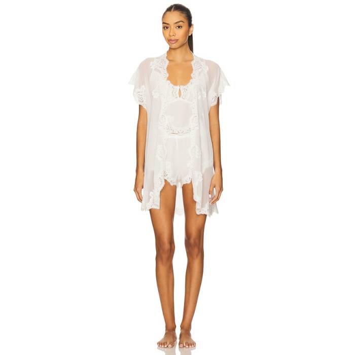 Homebodii 【 Valentina Mini Robe Women White 】 レディース 白いこと 白いこと