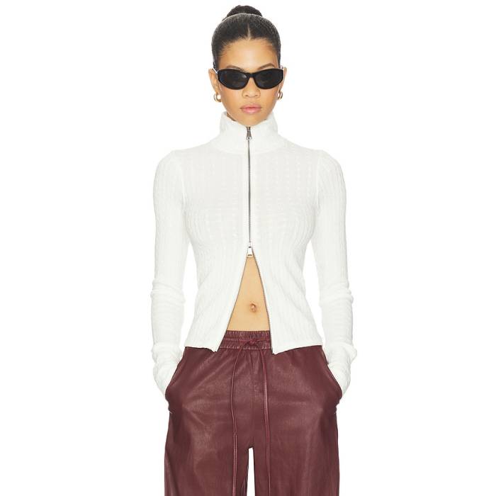フリーピープル Free People 【 Brunch Girl Zip Up Women Clean Ivory 】 レディース 象牙色