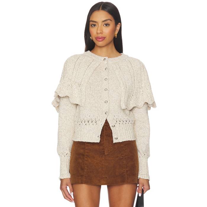 フリーピープル Free People 【 Bali Cape May Sweater Women Natural Combo 】 調教師 レディース 自然的