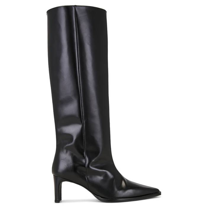Samsoe Samsoe 【 Saray High Boots Women Black 】 御機嫌 ブーツ レディース 黒いこと 黒いこと