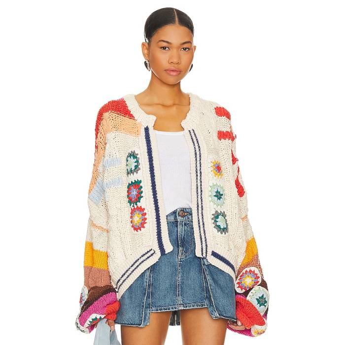 フリーピープル Free People 【 Clear Skies Cardi Women Cream Combo 】 レディース 皮膚軟化剤