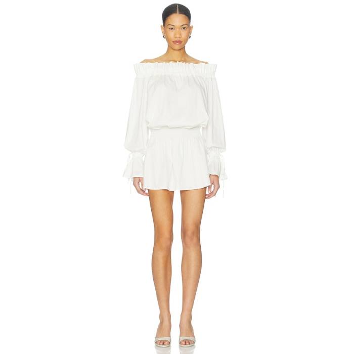 More To Come 【 Inara Mini Dress Women White 】 お召しもの レディース 白いこと 白いこと