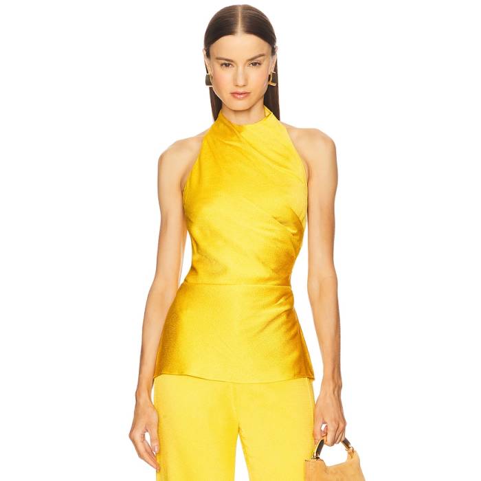 Silvia Tcherassi 【 Dina Blouse Women Amber 】 レディース