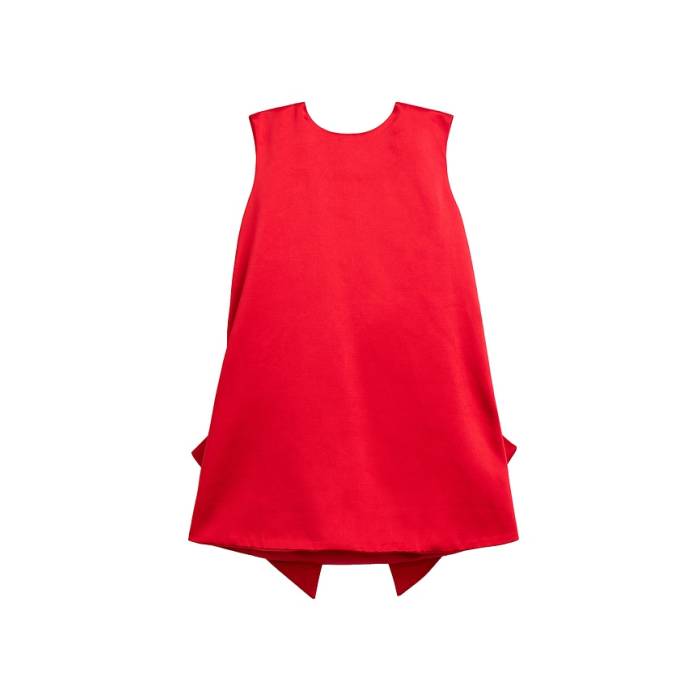 バルドー お坊っちゃん Bardot Junior 【 Olivia Mini Dress Girls Red 】 御召しもの お坊っちゃん キッズ Red 赤・赤いこと