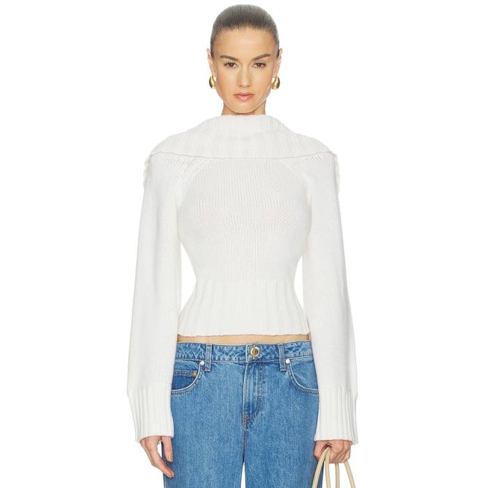 Cult Gaia 【 Milika Sweater Women Off White 】 調教師 レディース 白いこと 白いこと
