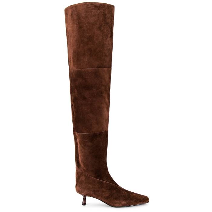 Lpa 【 Virna Boot Women Chocolate Suede 】 ブーツ レディース スエード・スウェード
