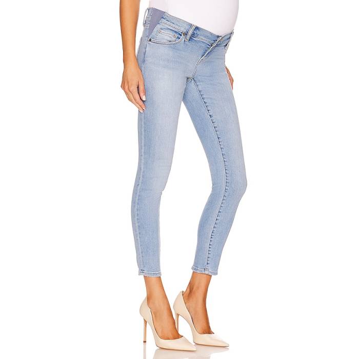 Hatch 【 The Slim Maternity Jeans Women Light Wash 】 slim か細い デニム レディース