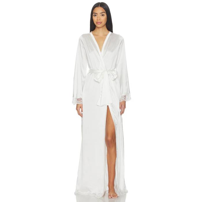Kat The Label 【 Madeline Maxi Robe Women Ivory 】 レディース 象牙色
