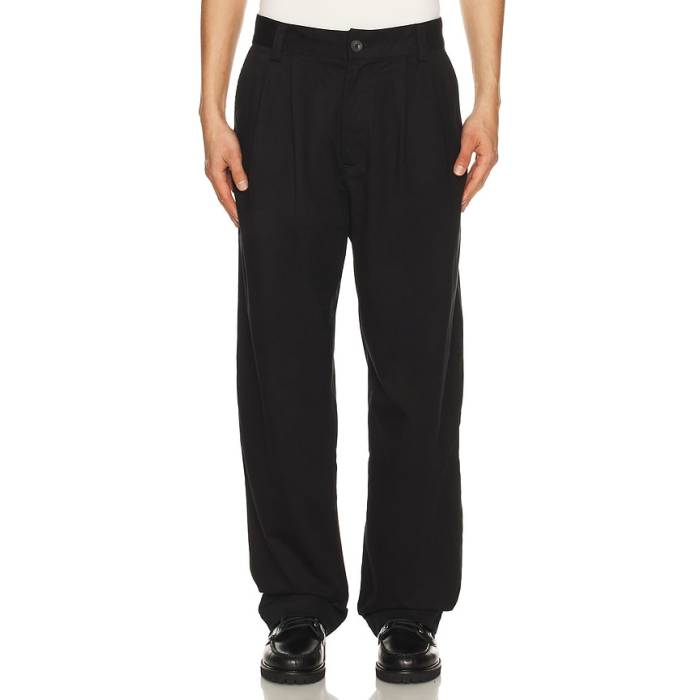 Agolde 【 Slater Trouser Men Black 】 メンズ 黒いこと 黒いこと