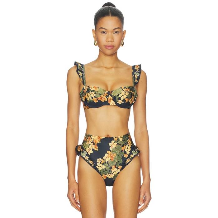 Agua By Agua Bendita 【 Kiwi Cordillera Bikini Top Women Multicolor 】 レディース