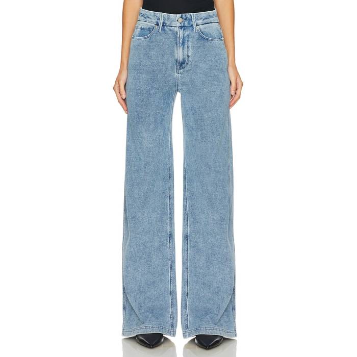 好ましいアメリカン Good American 【 Jeanius Good Skate Jeans Women Indigo586 】 Skate 滑る デニム レディース