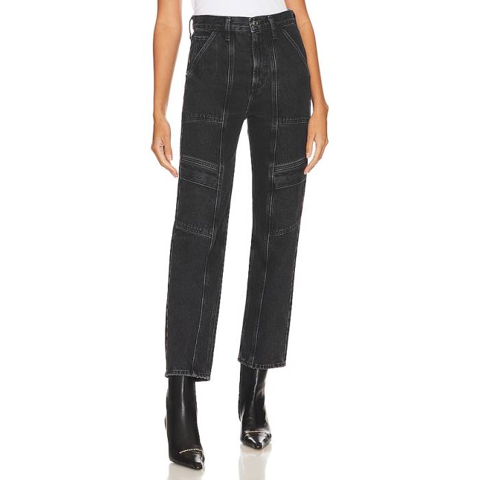 Agolde 【 Cooper Cargo Jeans Women Panther 】 カーゴ ジーンズ レディース｜スニケス