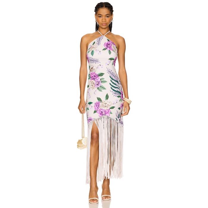 Agua Bendita 【 X Revolve Allis Midi Dress Women Wild Floral 】 お召しもの レディース wild ワイルド ドレス-レディースファッション