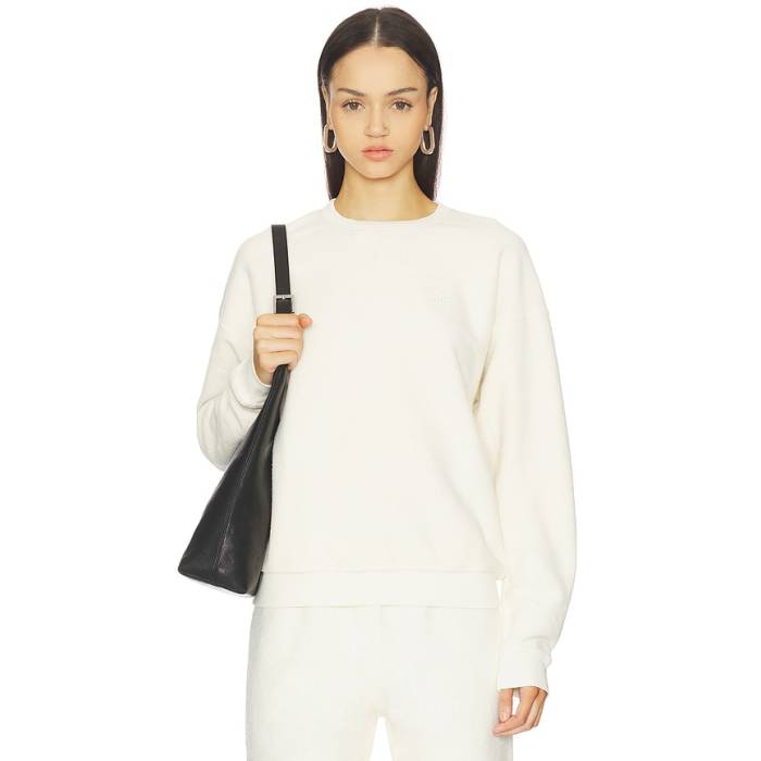 Eterne 【 Classic Reverse French Terry Crew Sweatshirt Women Cream 】 古典派音楽 意趣晴らし 労働者の一団 汗水 調教師 レディース 皮膚軟化剤