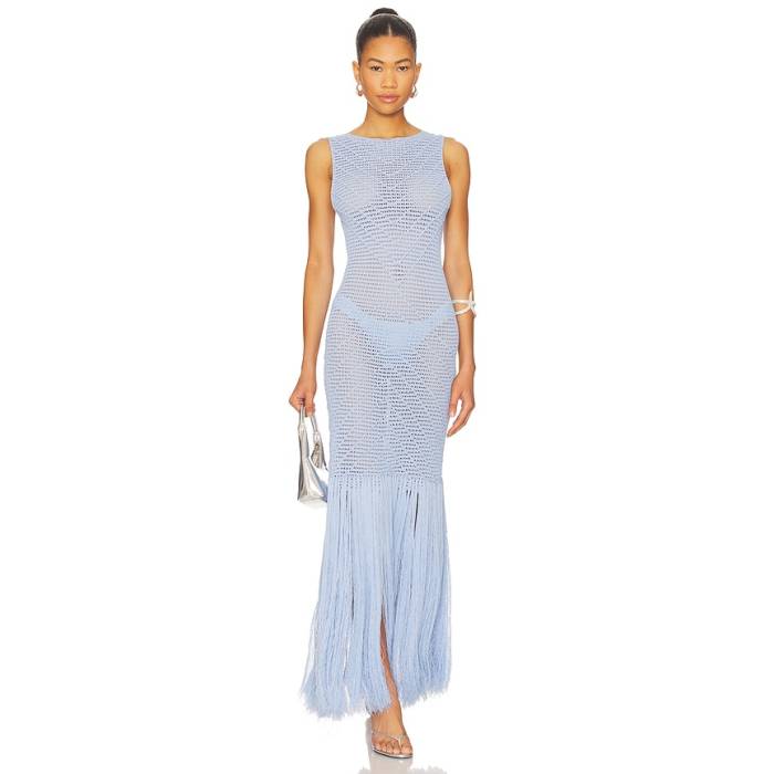 Devon Windsor 【 Leiza Maxi Dress Women Skylar 】 御召しもの レディース