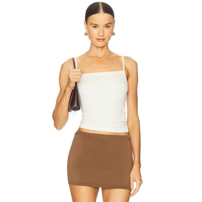 Eterne 【 90 Tank Top Women Ivory 】 タンクトップ レディース アイボリー