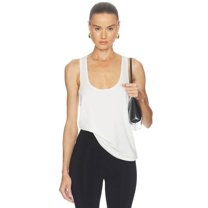 Eterne 【 Soft Jersey Hedi Top Women Ivory 】 ティーシャツ レディース 象牙色