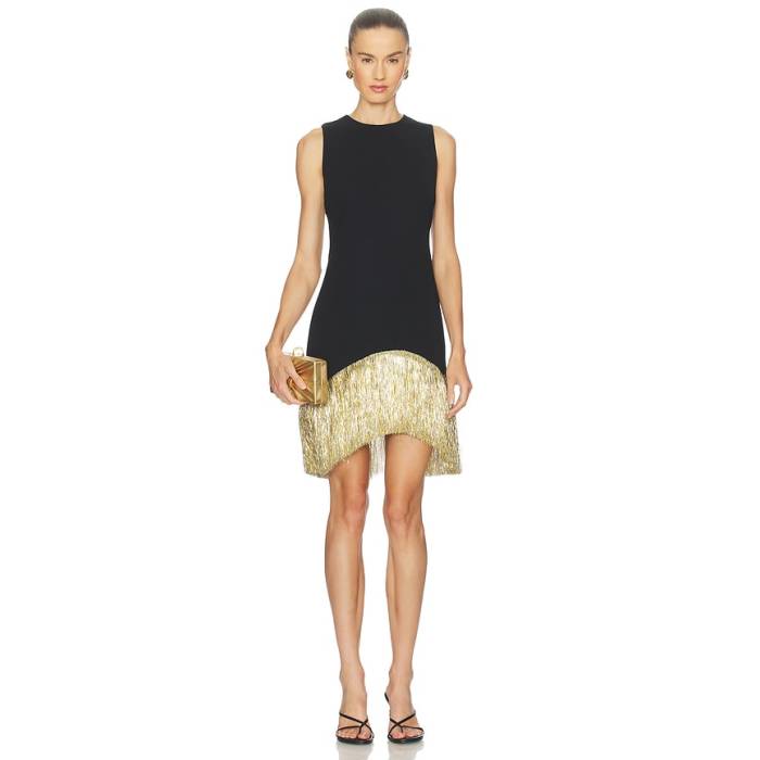 Simonmiller 【 Bowie Fringe Mini Dress Women Black 】 ドレス レディース 黒色 ブラック|スニケス