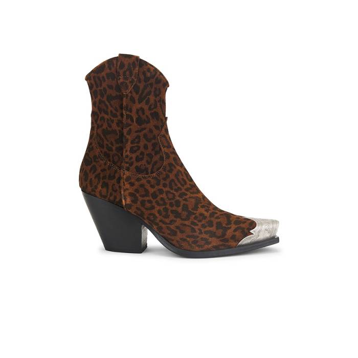 フリーピープル Free People 【 X Revolve Brayden Western Boot Women Leopard 】 ウェスタン ブーツ レディース ヒョウ柄 レオパード