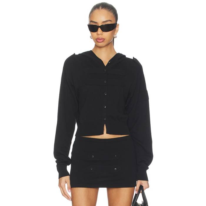 Niihai 【 Military Cardi Women Black 】 レディース 黒色 ブラック｜スニケス