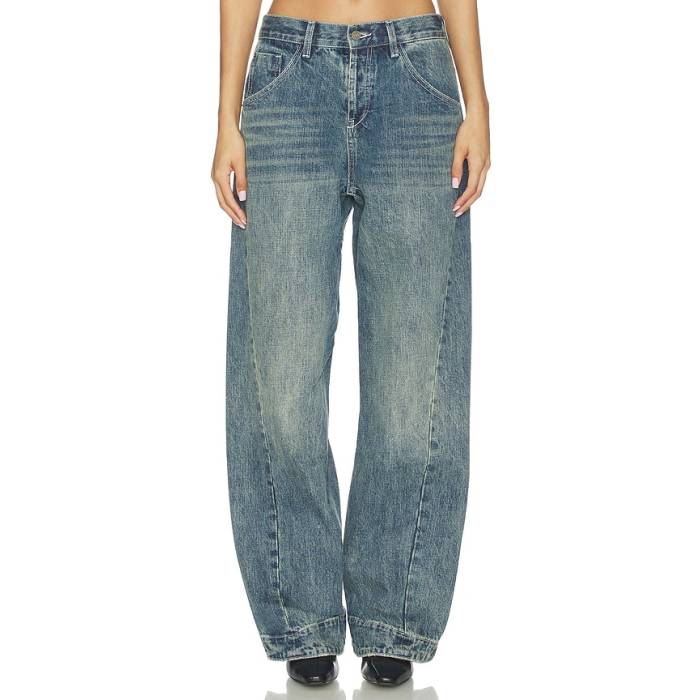 Niihai 【 Worn Out Jeans Women Light Wash 】 ジーンズ レディース｜スニケス