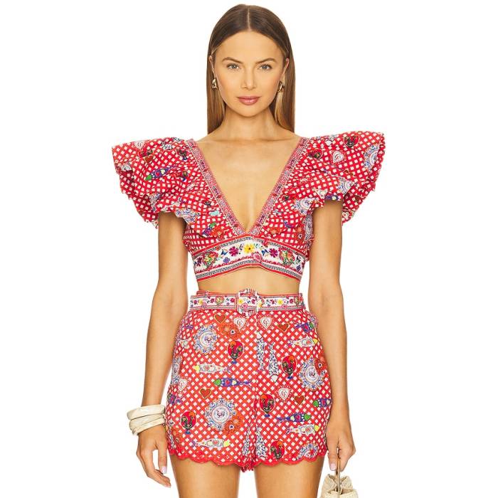 カミーラ Camilla 【 Ruffle Wrap Top Women Faith, Luck \u0026Amp; Justice 】 wrap 一回り レディース