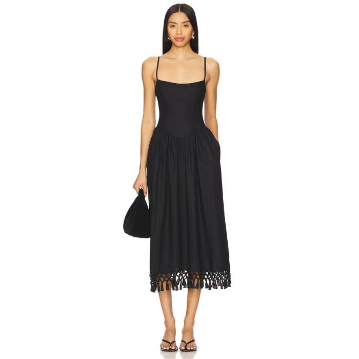 Tularosa 【 Lexi Midi Dress Women Black 】 ドレス レディース 黒色 ブラック｜スニケス