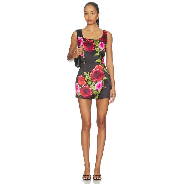 Muma World 【 Moschata Vines Eris Mini Dress Women Black 】 お召しもの レディース 黒いこと 黒いこと