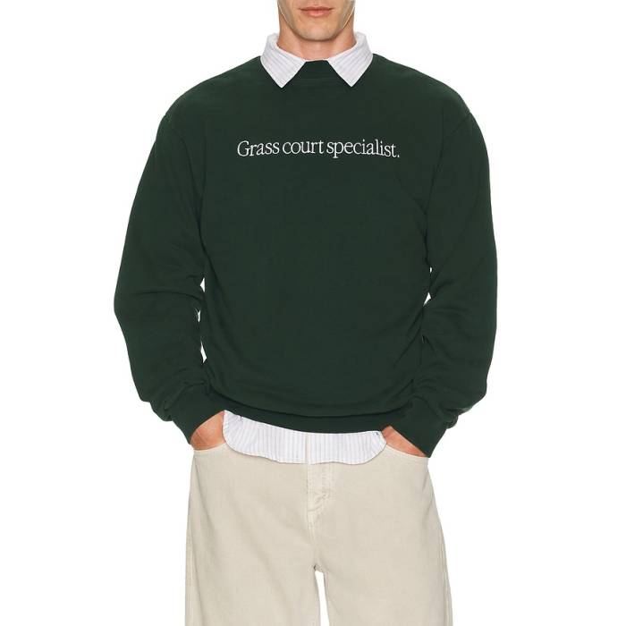 Oyster 【 Specialist Crewneck Men Forest Green 】 メンズ フォレスト green 緑・グリーン｜スニケス