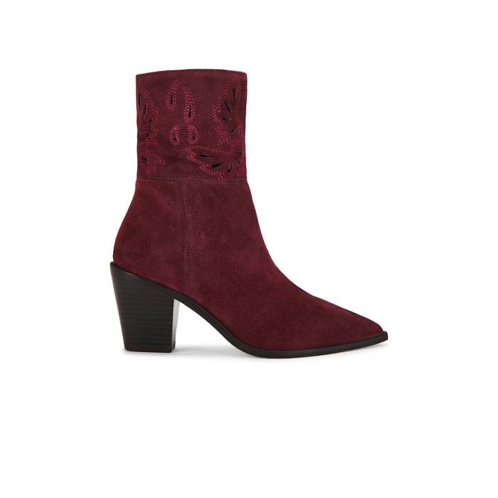 L\u0027agence 【 Anne Boot Women Burgundy 】 ブーツ レディース ぶどう酒色・バーガンディー