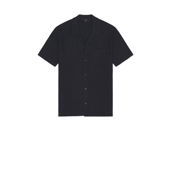 ヴィンス Vince 【 Seersucker Cabana Shirt Men Coastal 】 メンズ|スニケス