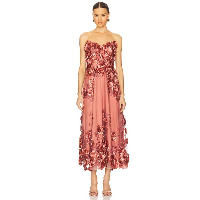 Zhivago 【 Aonia Dress Women Ash Rose 】 御召しもの レディース Rose さくら色