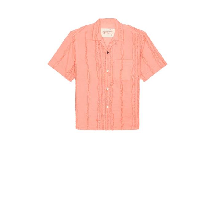 Kardo 【 Ronen Shirt Men Te02 Coral 】 メンズ｜スニケス