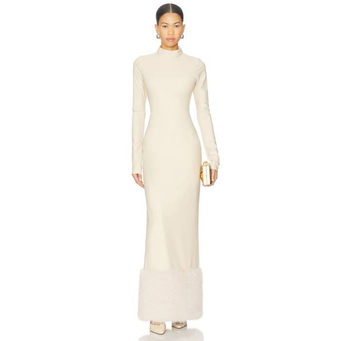 Mariandree Gaitan 【 Hannah Dress Women Powder White 】 お召しもの レディース 白いこと 白いこと