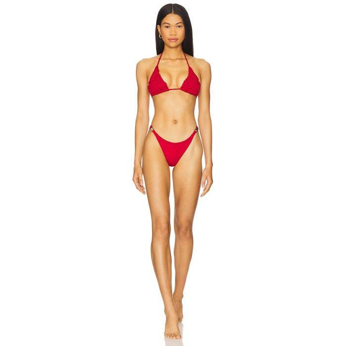 Selia Richwood 【 Lia Bikini Set Women Red 】 レディース Red 赤・赤いこと