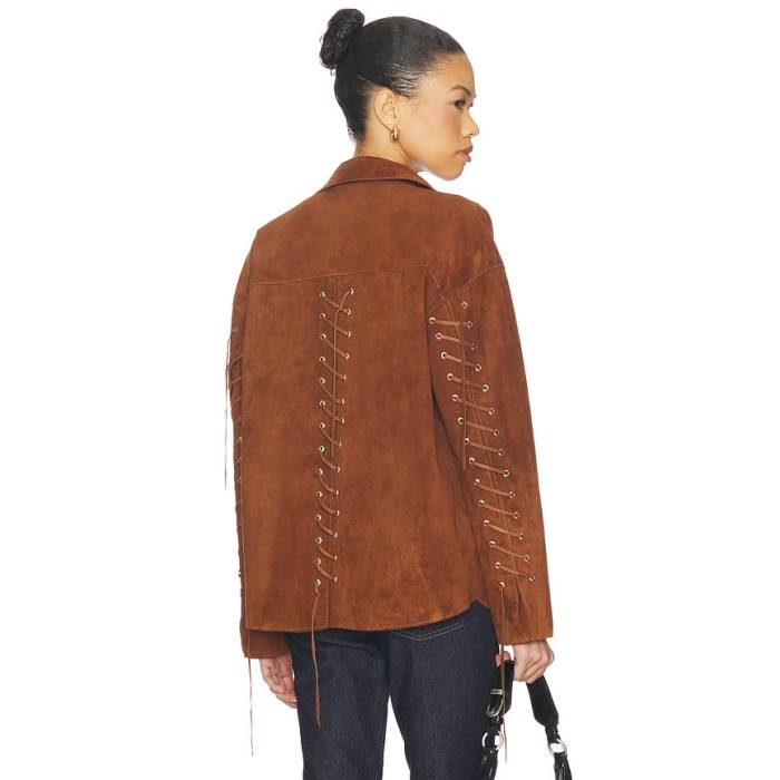 Zut 【 Jebel Jacket Women Camel Suede 】 Jacket 上衣 レディース camel 駱駝 スエード・スウェード