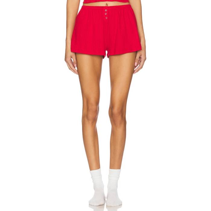 Cou Cou Intimates 【 The Short Women Cherry Red 】 レディース Red 赤・赤いこと